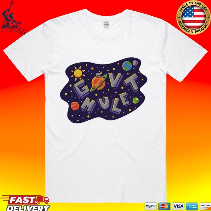 Gov’t Mule Spring Tour 2026 Space T-shirt
