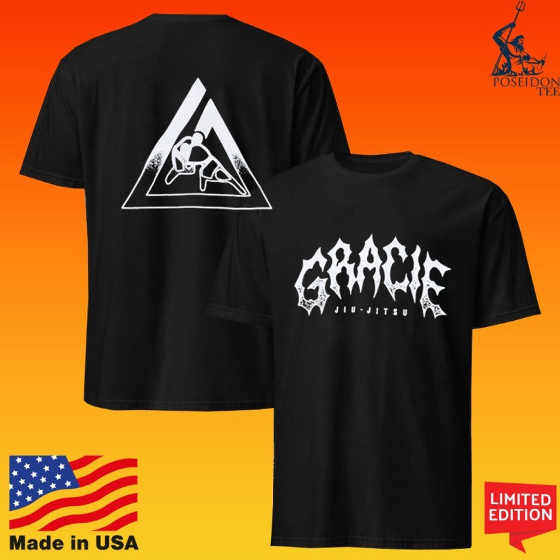 Gracie Lifestyle Grunge Jiu Jitsu T-shirt