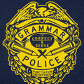 Grammar Police Badge, To Correct and Serve Punctuation Enforcement