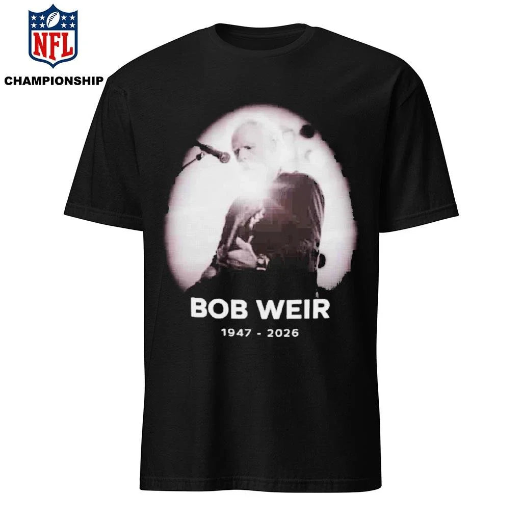 Grateful Dead Inspired Rip Bob Weir Memorial 1947-2026 Shirt