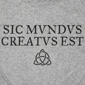 Sic Mundus Creatus Est Time Travel Symbol