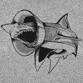 Sharky Boy the Great White Shark in a Cone Collar