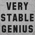 Very Stable Genius Sarcastic Political Quote