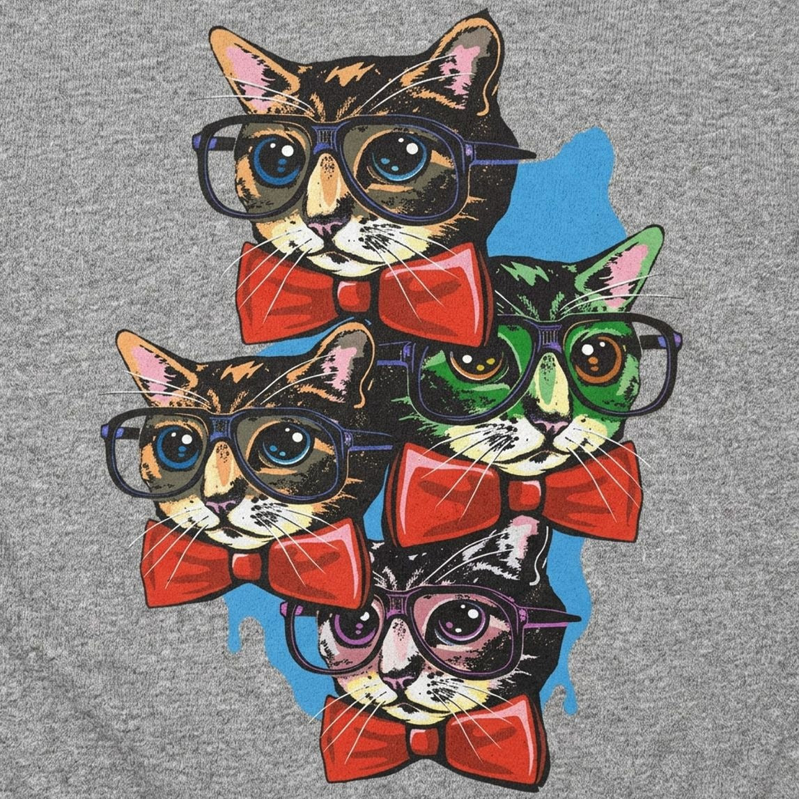 Nerd Cat Full Color