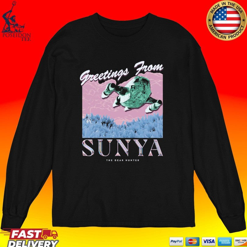 Greetings From Sunya The Dear Hunter T-shirt