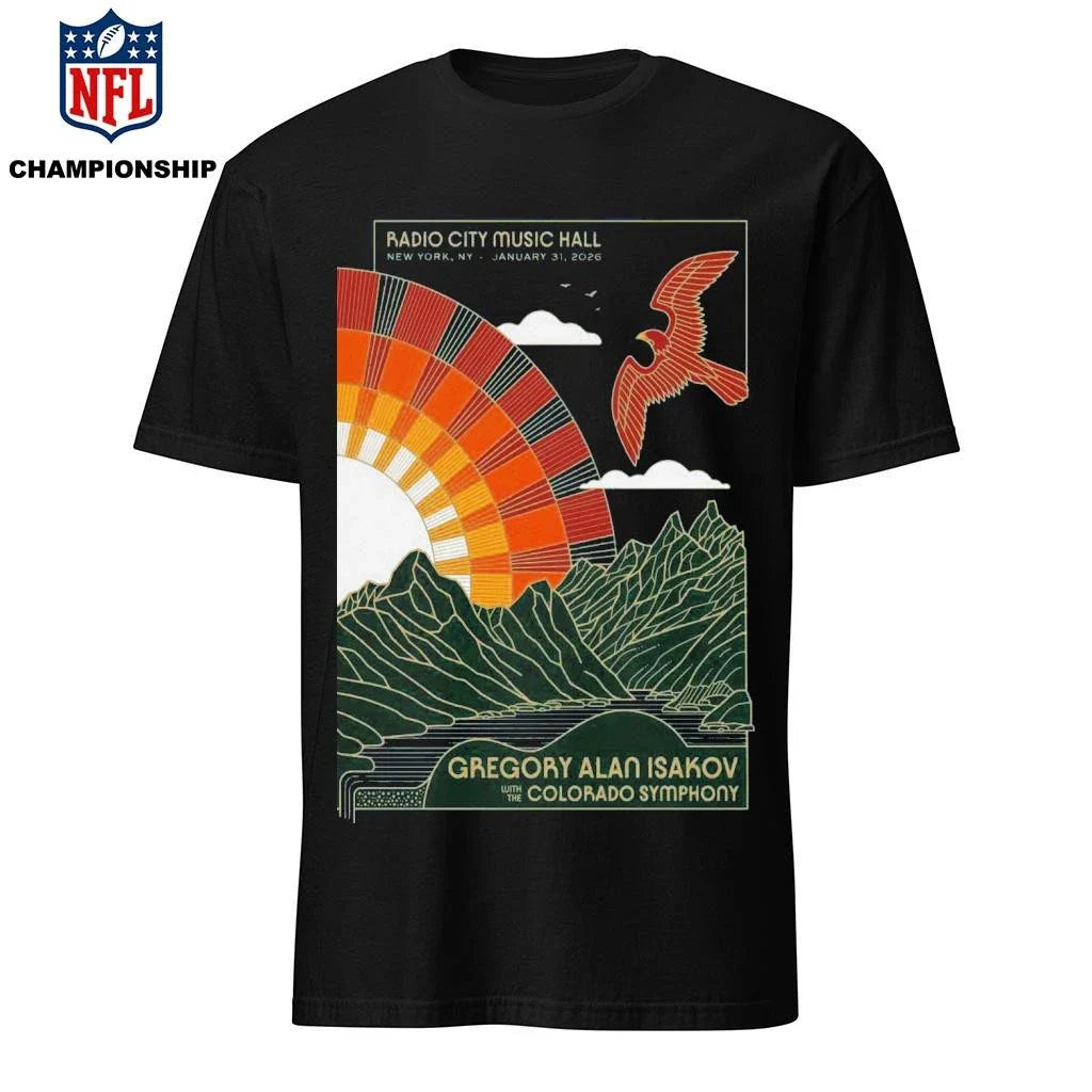 Gregory Alan Isakov Jan 31 2026 New York NY Poster Shirt