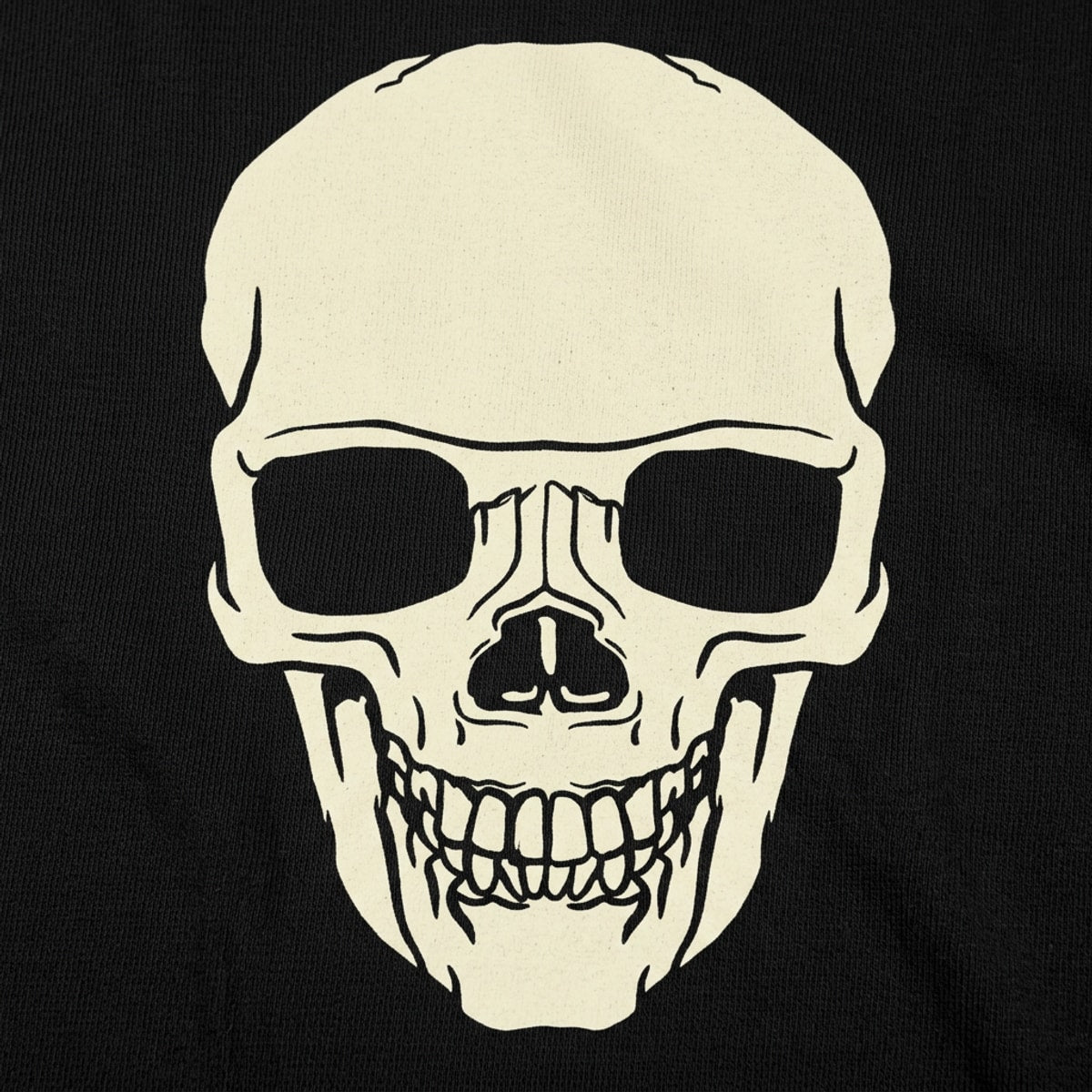 Grinning Skull Graphic
