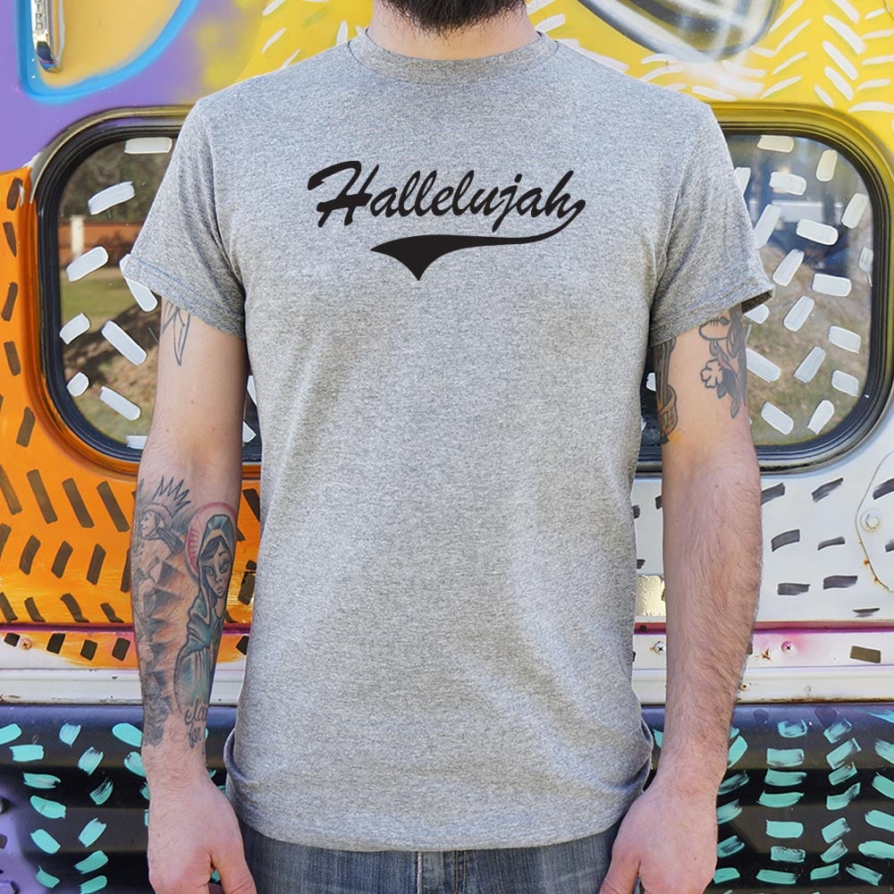 Hallelujah Retro Varsity Script