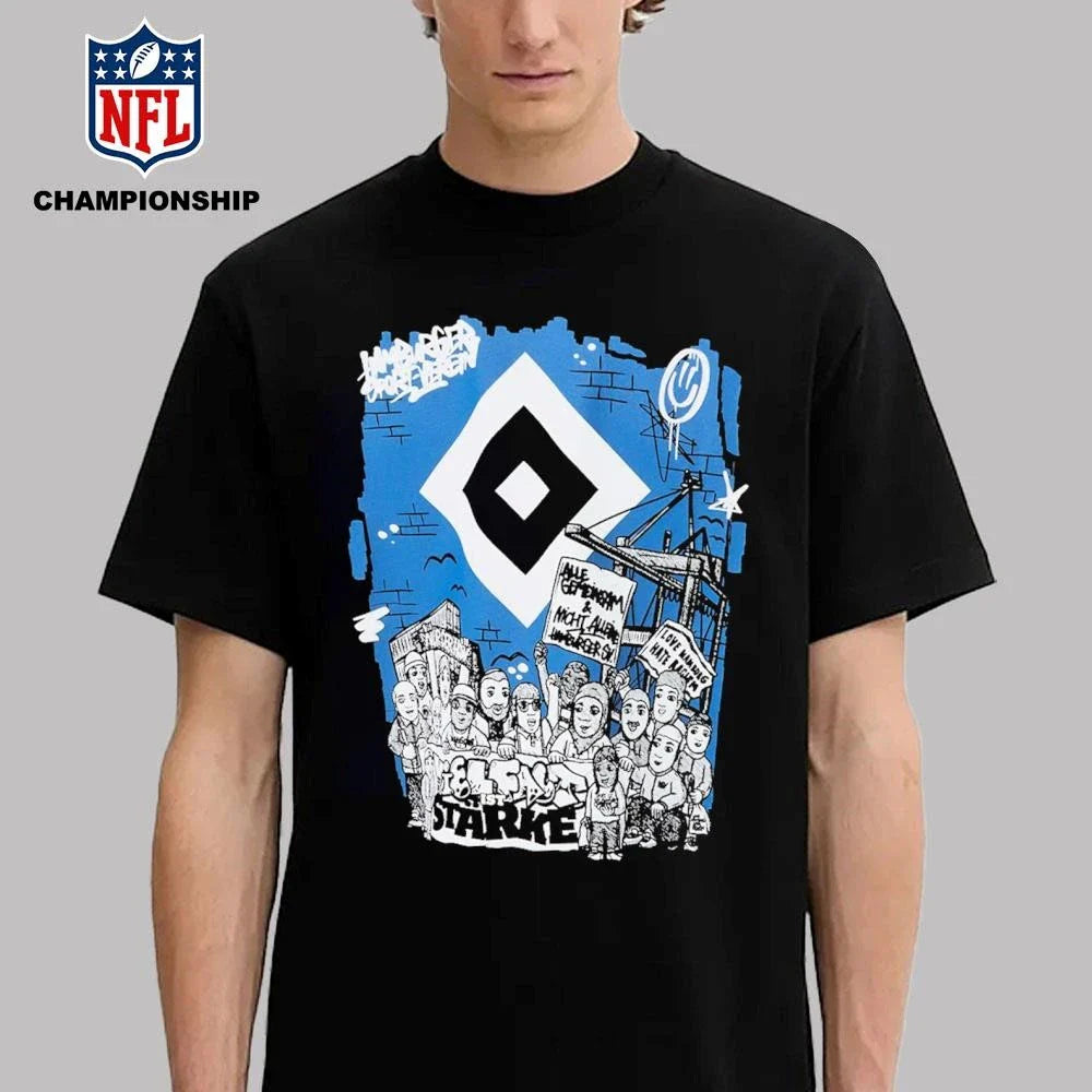 Hamburger SV Vielfalt Ist Starke 2026 Night Of HSV Shirt