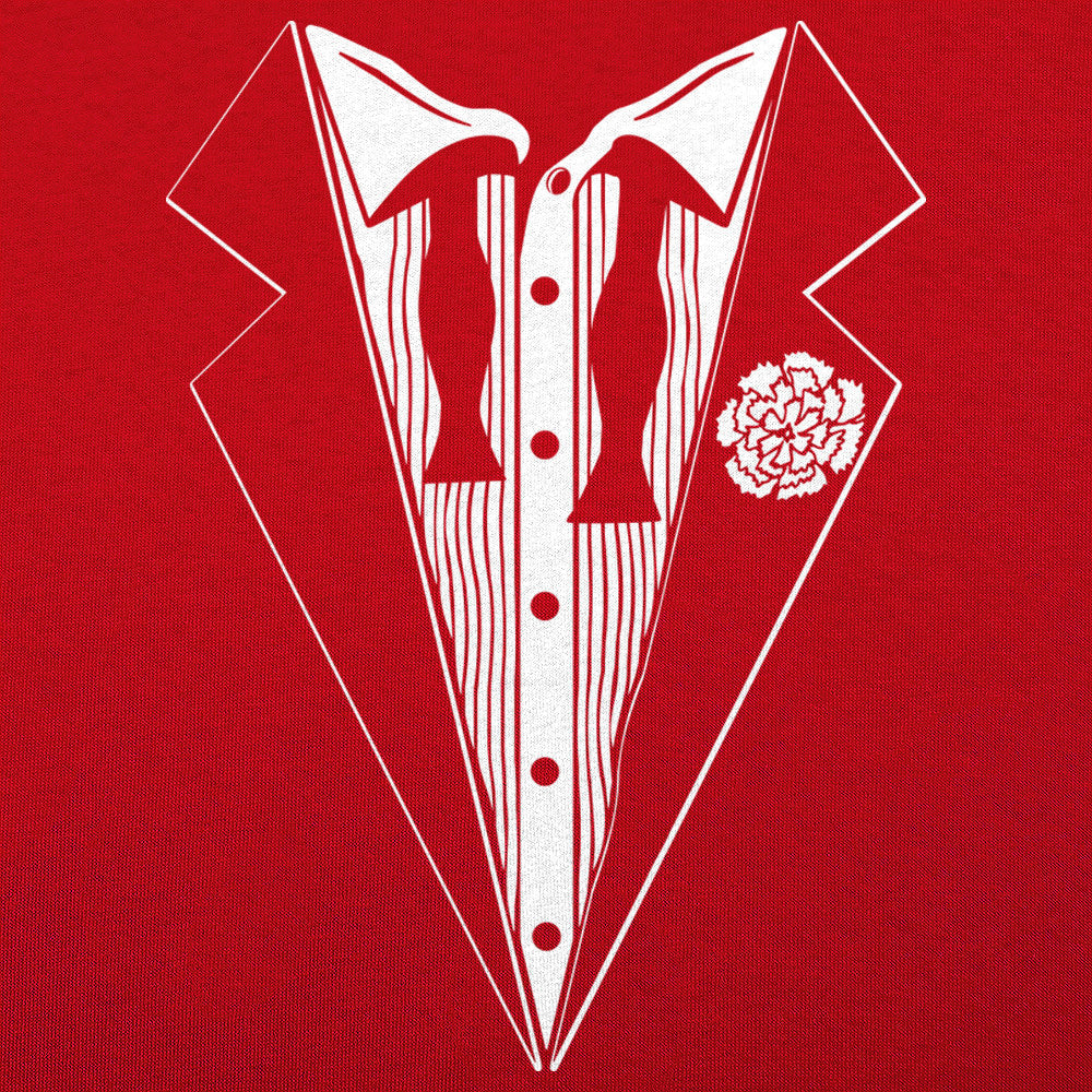 Hangover Tuxedo Crooked Bow Tie Costume Print