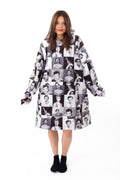 HS Collage Hoodie Blanket