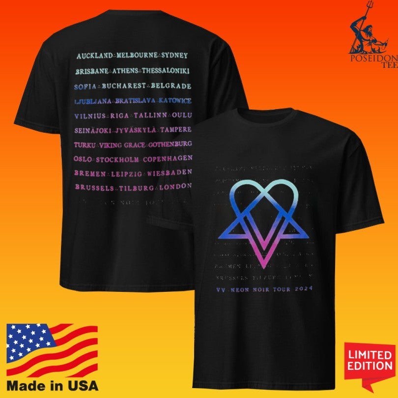 Heartagram Vv 2024 Tour Dateback T-shirt