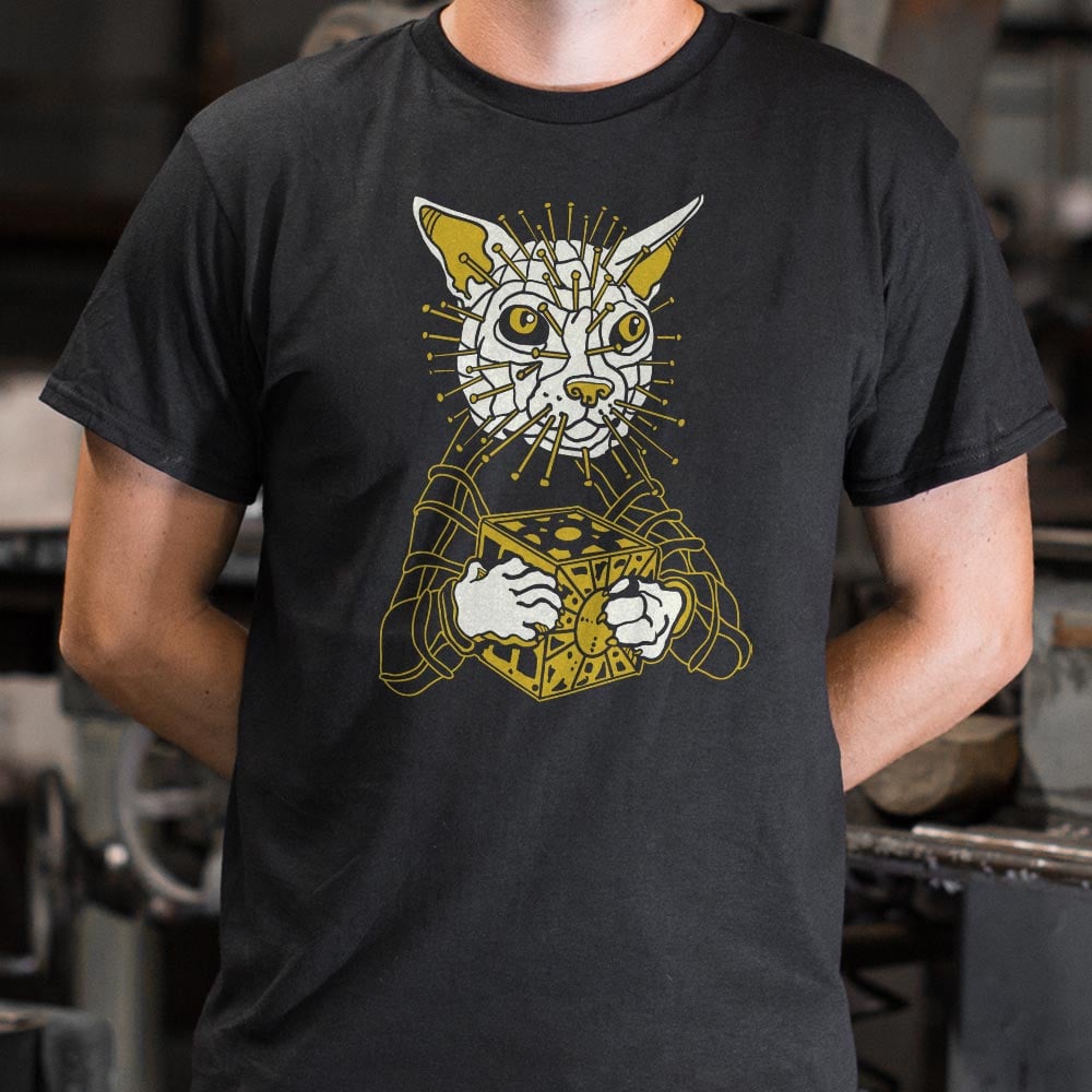 Hellscratcher Spiky Cat Cenobite with Puzzle Box