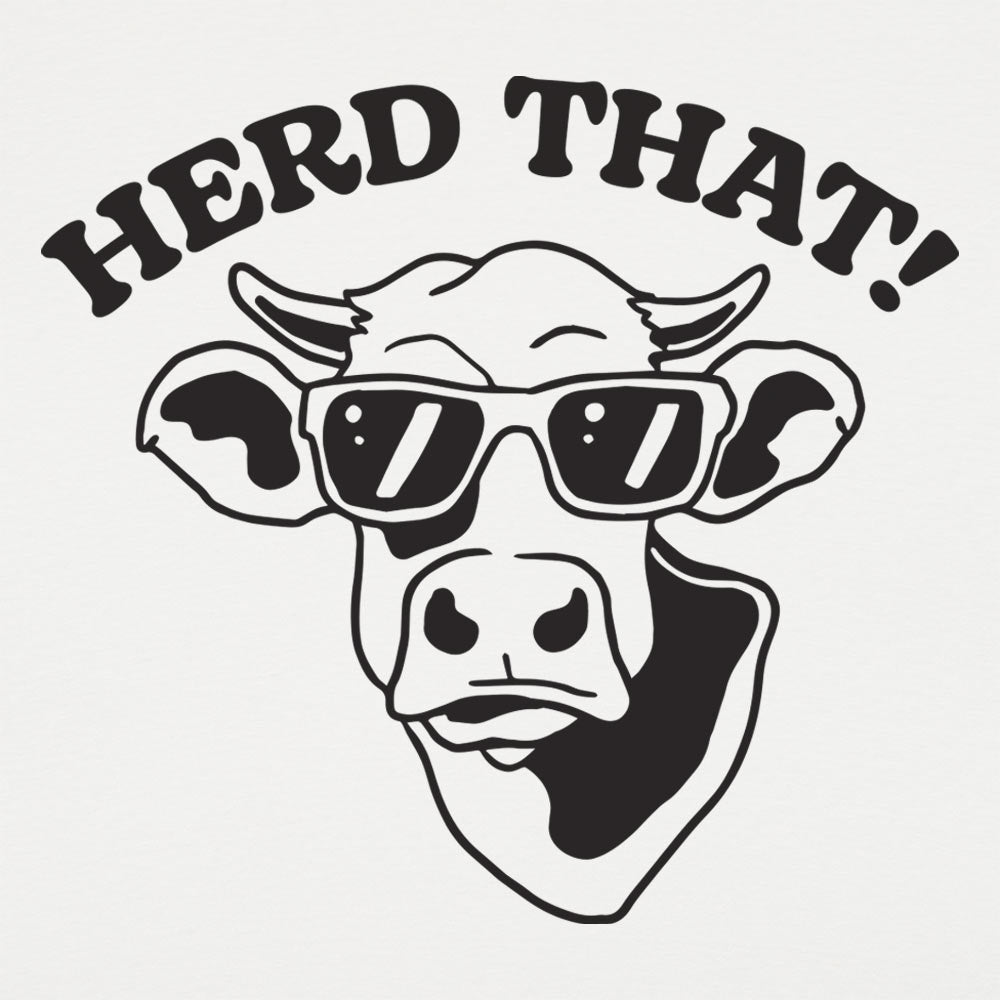 Herd That Cool Cow Wearing Sunglasses