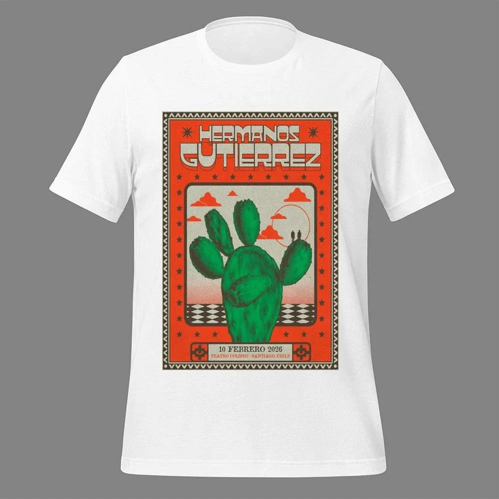 Hermanos Gutiérrez Santiago Chile 2.10.2026 Poster Shirt