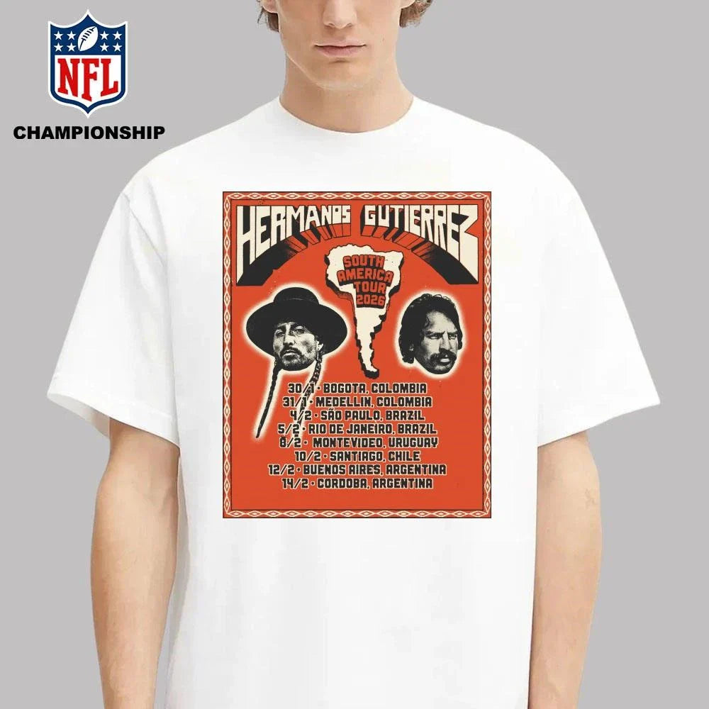 Hermanos Gutiérrez South America Tour 2026 Poster Shirt