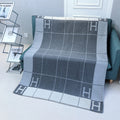 Luxury throw Blanket Grey 487#
