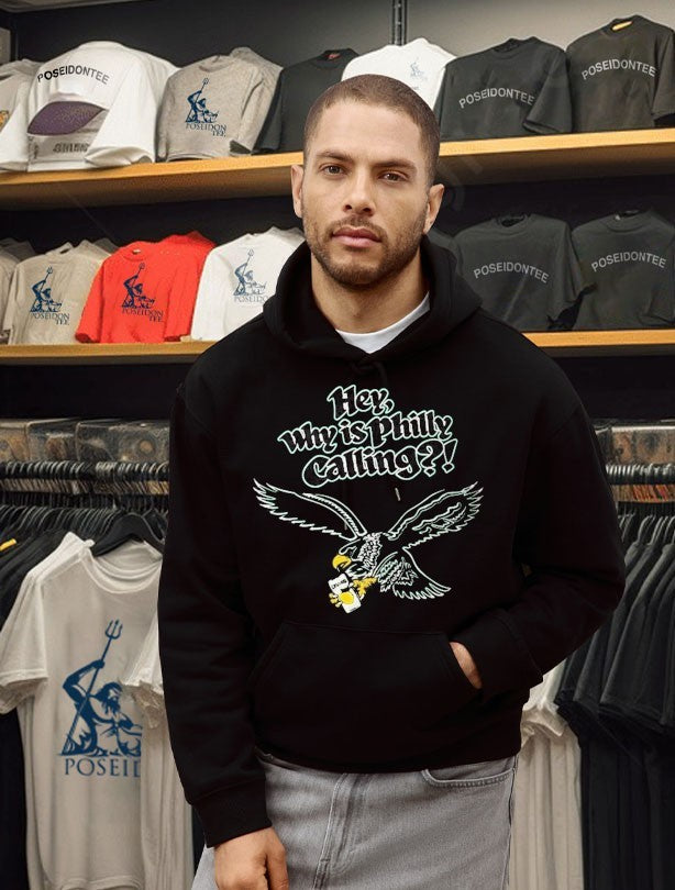 Hey Why Is Philly Calling Philadelphia Eagles T-shirt