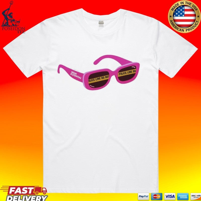 High Potential Police Line Do Not T-shirt