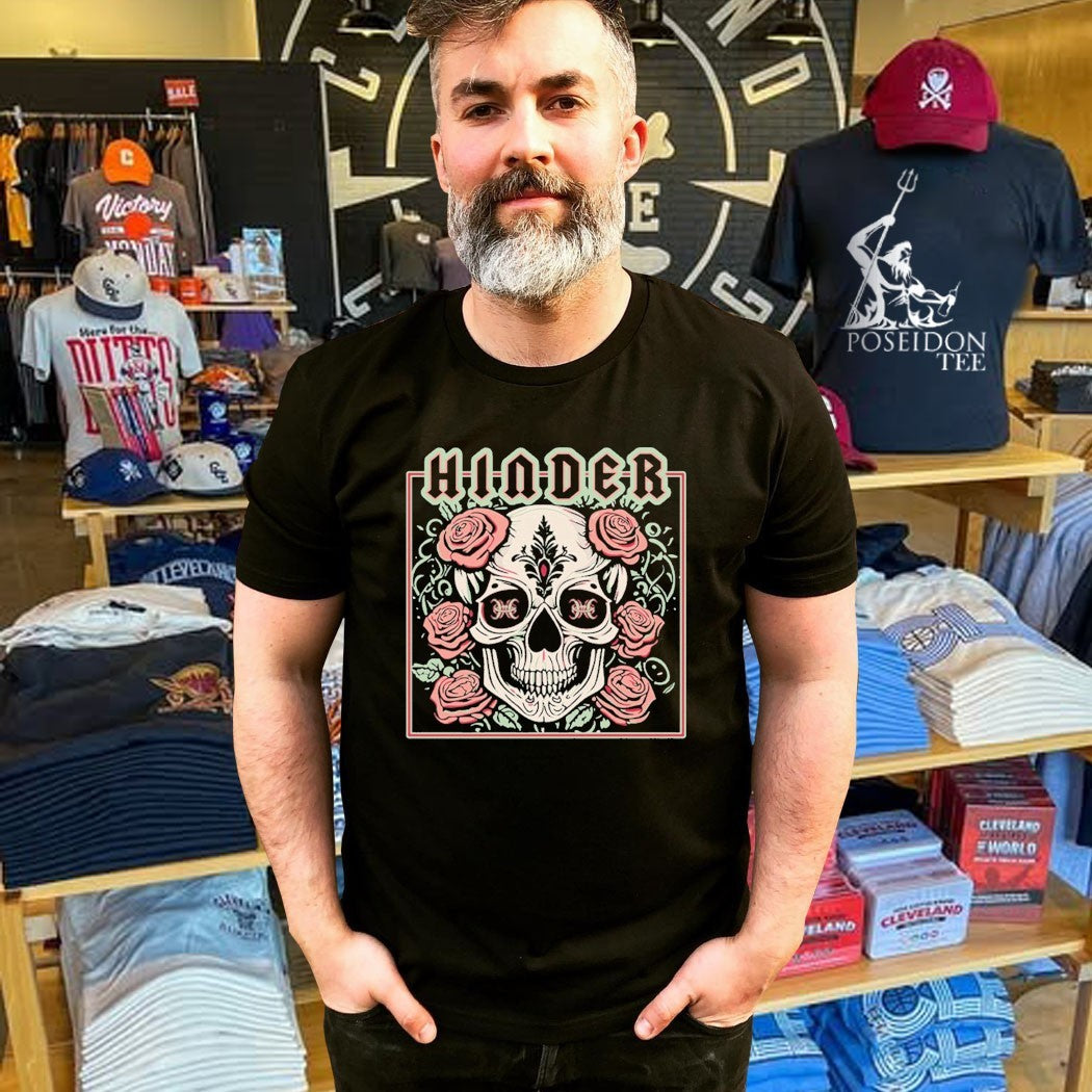 Hinder Pastel Skull T-shirt