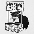 Hissing Booth with Angry Cat and Free Hisses Sign