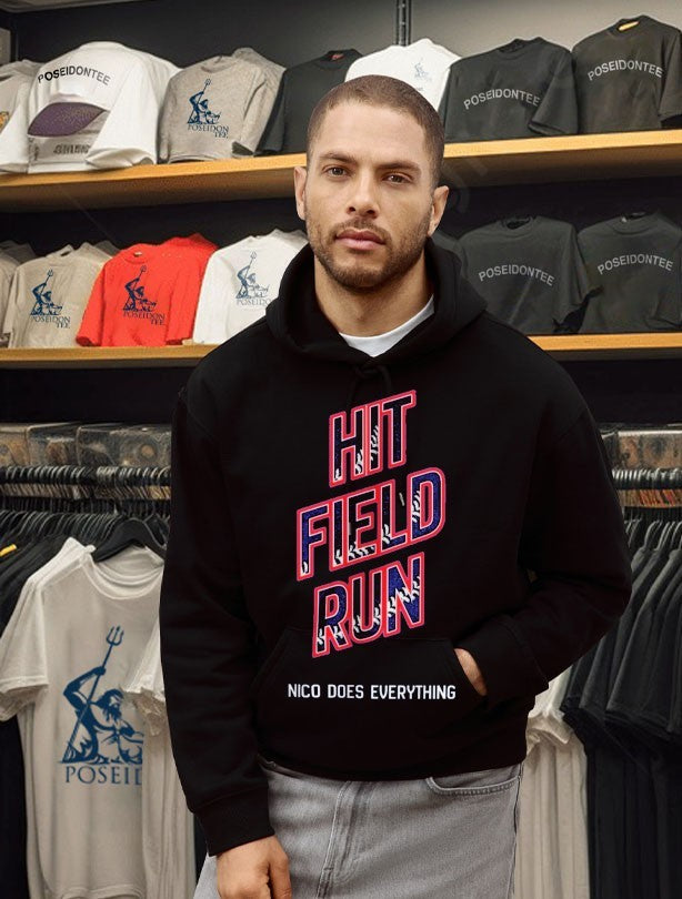 Hit Field Run Nico Does Everything T-shirt