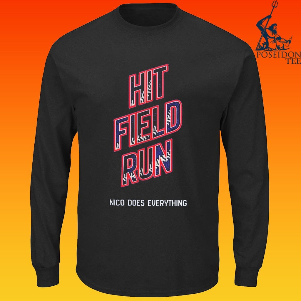 Hit Field Run Nico Does Everything T-shirt
