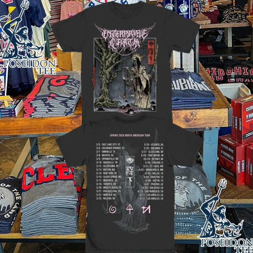 Enterprise Earth Spring 2026 North America Tour T-shirt