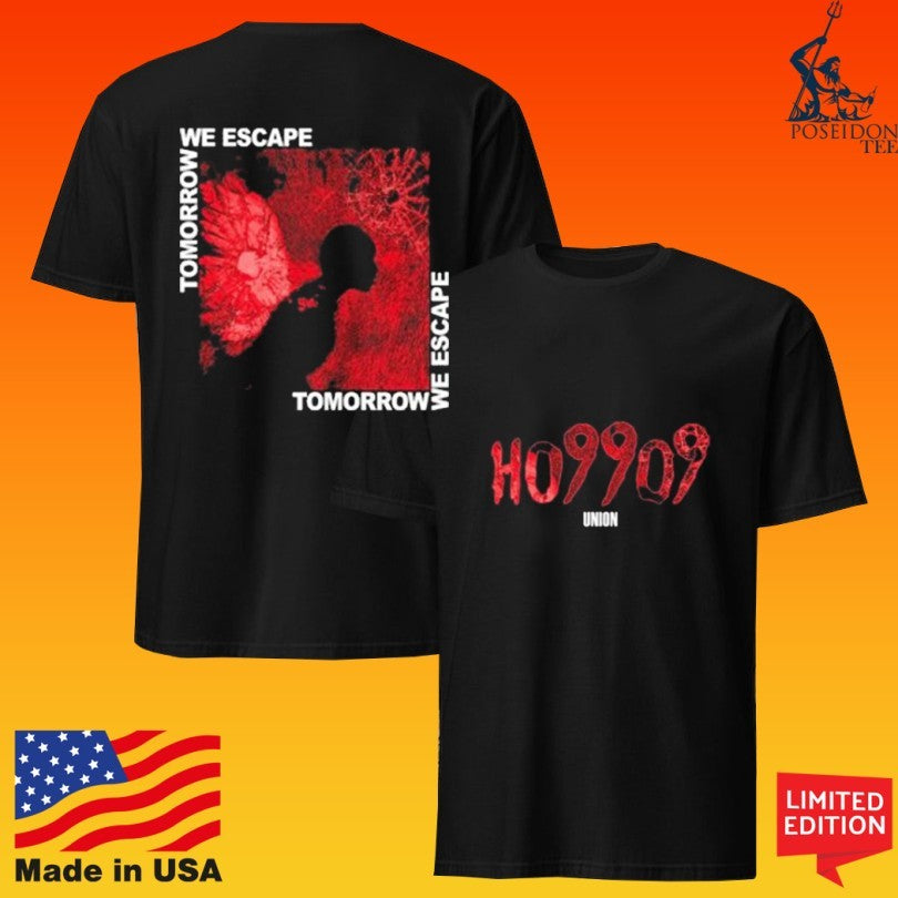 Ho99o9 X Union Tomorrow We Escape Logo T-shirt