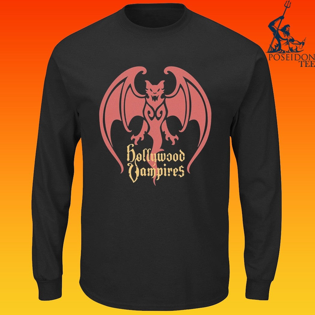 Hollywood Vampires Bat Logo T-shirt
