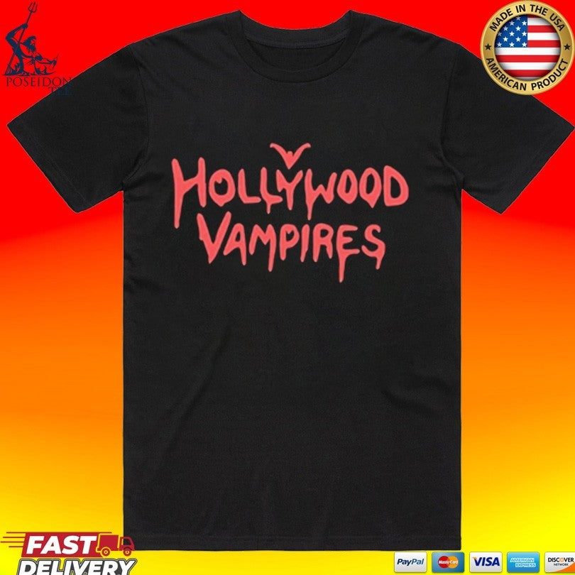 Hollywood Vampires Logo T-shirt