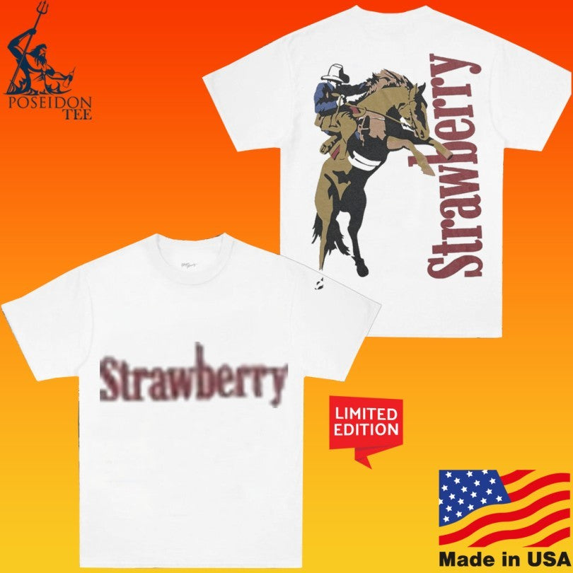 Holyground Strawberry Cowboy T-shirt