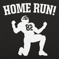 Home Run Football Player Celebrating Touchdown