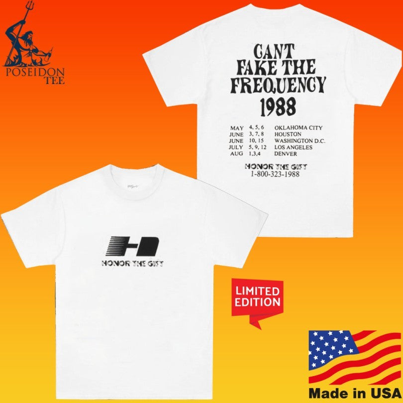 Honor The Gift Gant Fake The Frequency 1988 T-shirt