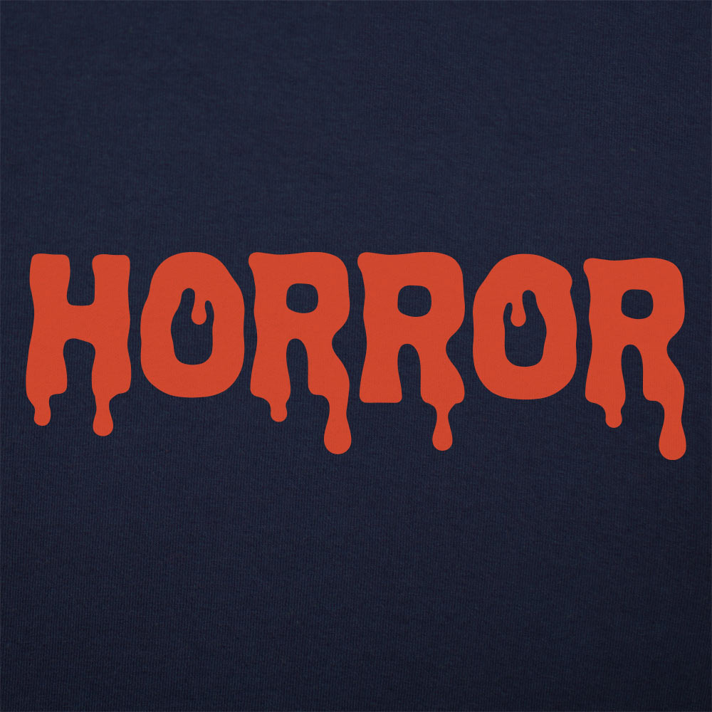 Horror Dripping Blood Text