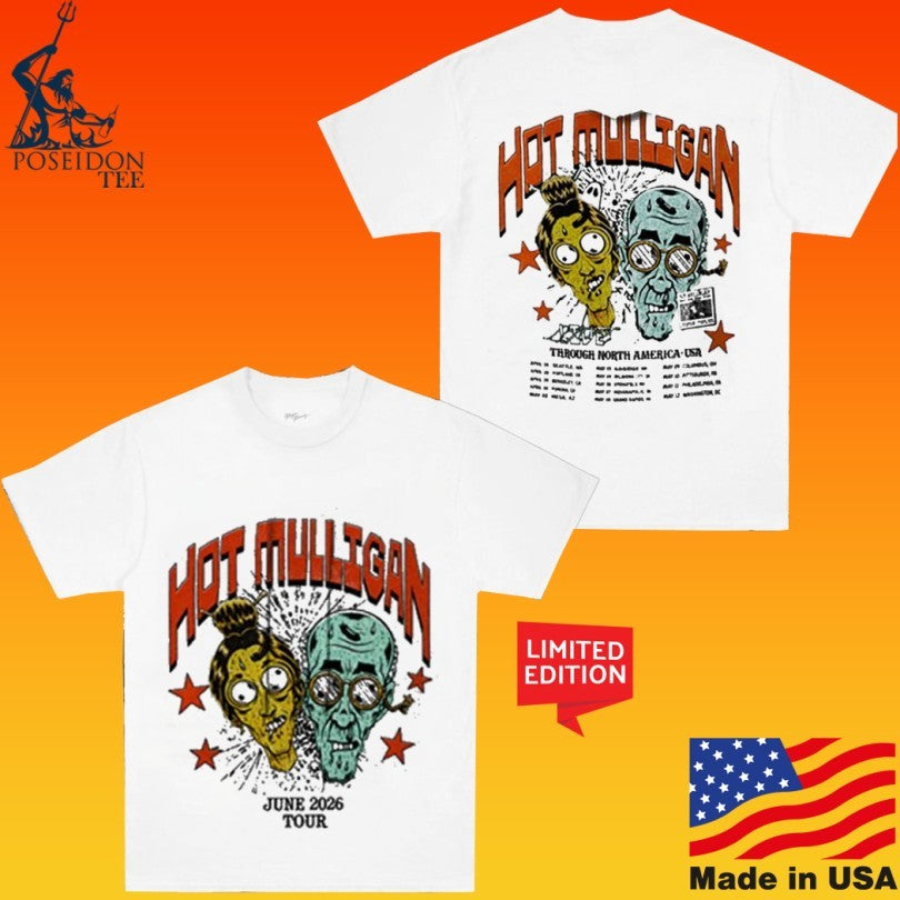 Mulligan North American June Tour 2026 T-shirt