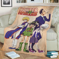 hunter x hunter characters Fleece Throw Blanket