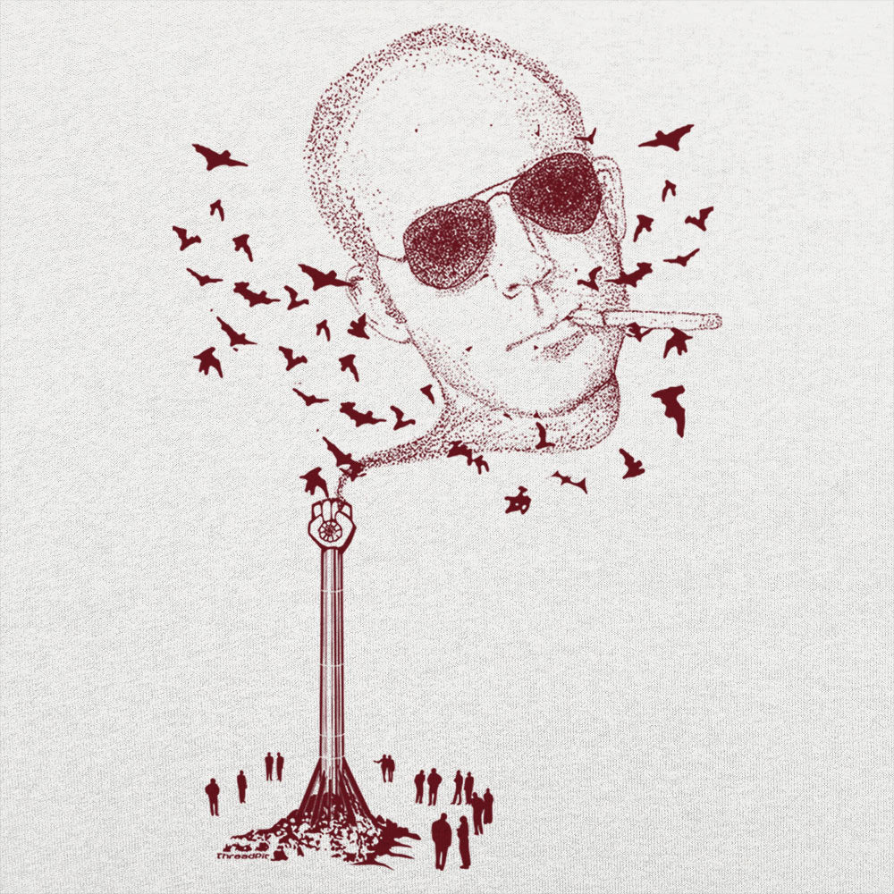 Hunter Thompson Memorial Gonzo Fist Cannon Tower