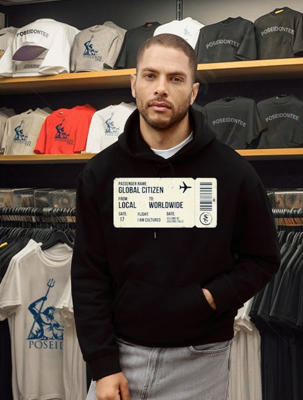 I Am Cultured Boarding Pass T-shirt