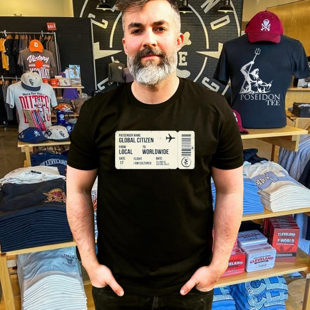 I Am Cultured Boarding Pass T-shirt