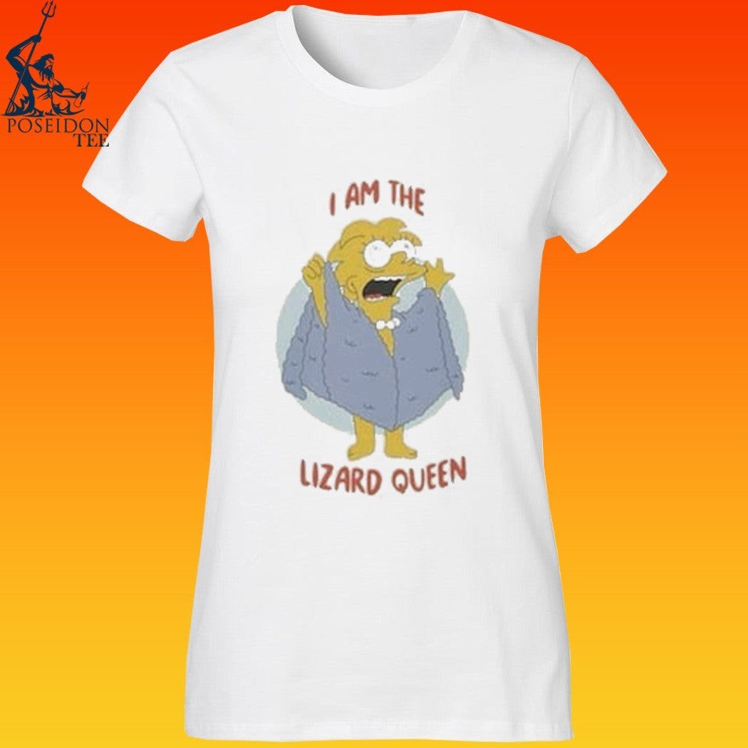 I Am The Lizard Queen T-shirt