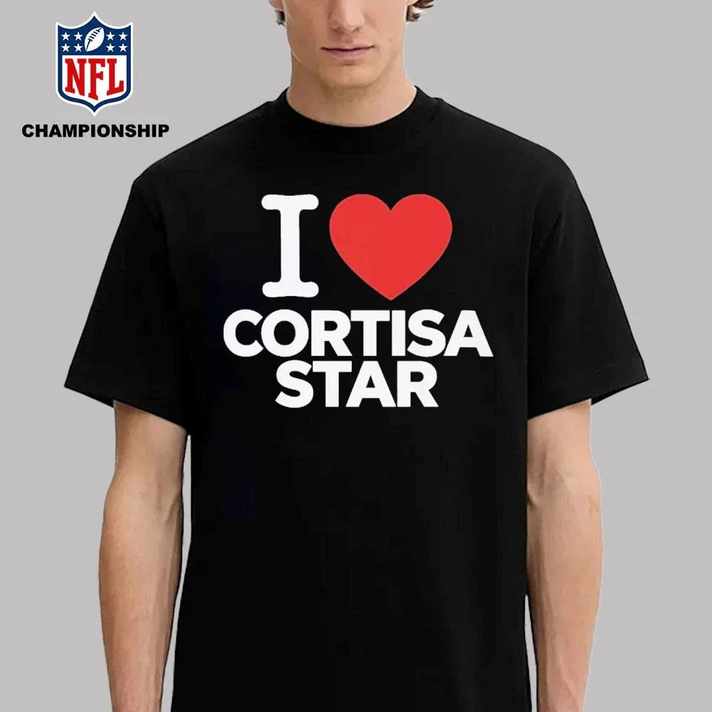 I Love Heart Cortisa Star Shirt