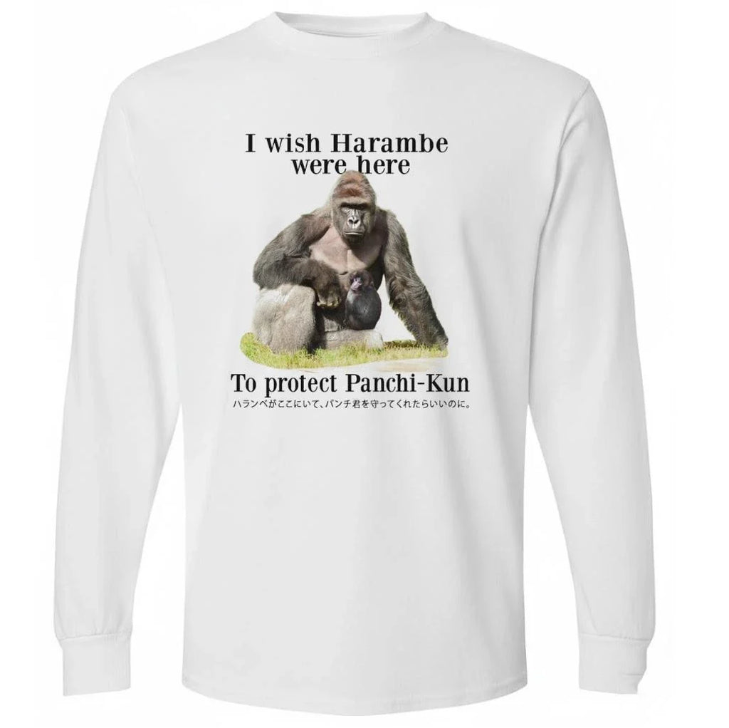 I Wish Harambe Were Here To Protect Panchi Kun Shirt