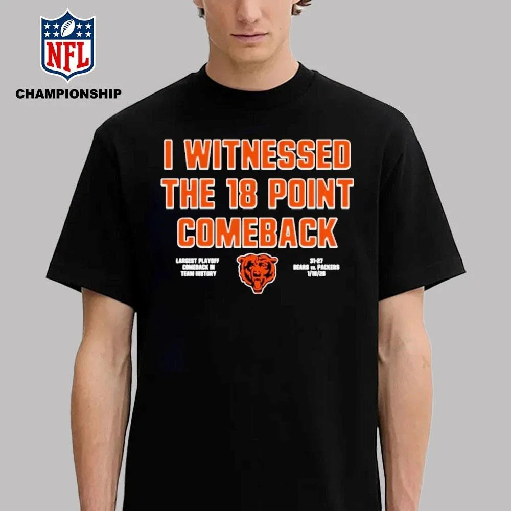 I Witnessed The 18 Point Comeback Shirt