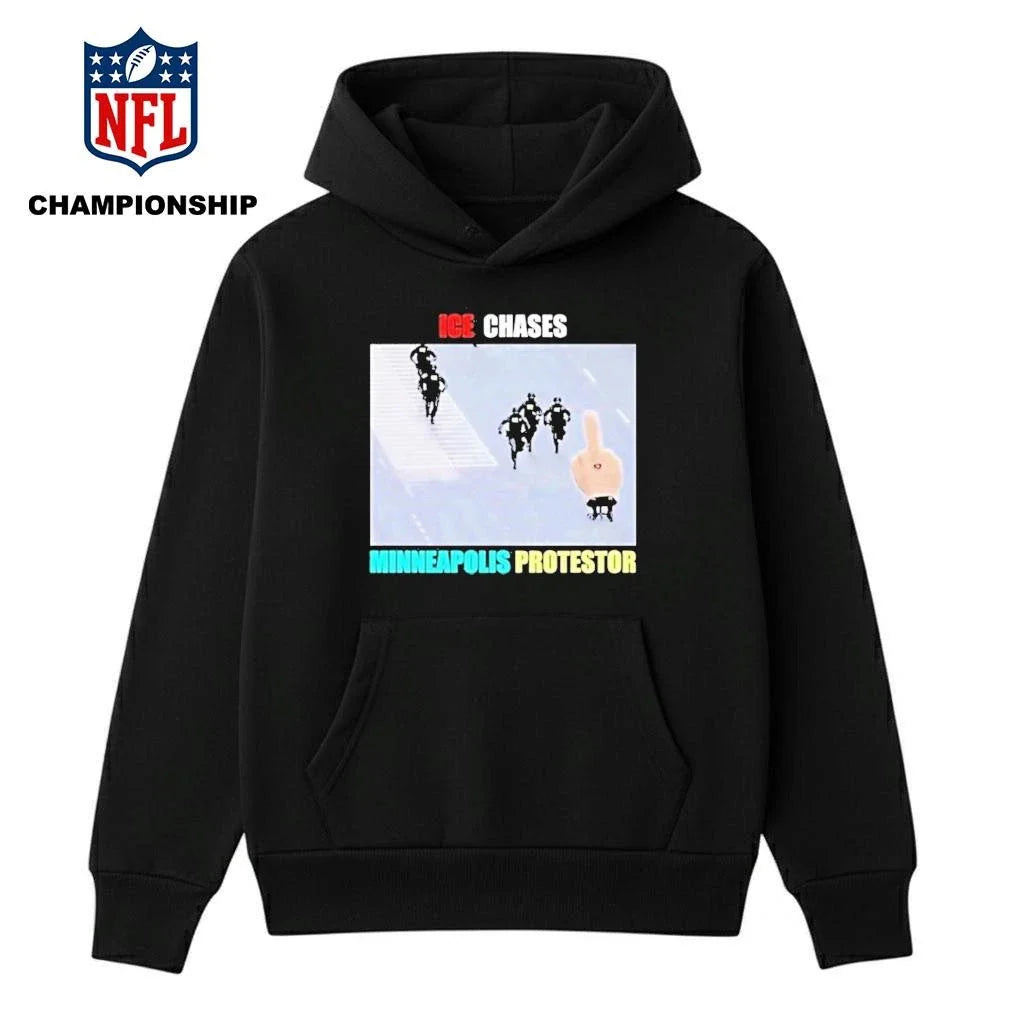 Ice Chases Minneapolis Protestor Tour 2026 Shirt