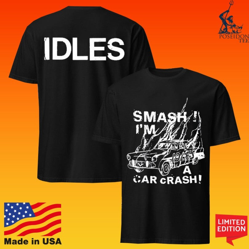 Idles Band 2026 Summer Tour Car Crash D2c Exclusive T-shirt