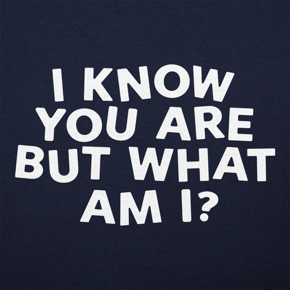 I Know You Are But What Am I
