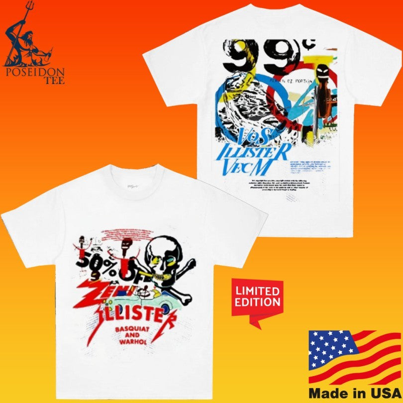Illistervosvecm Basquiat 1 Day Of Art T-shirt