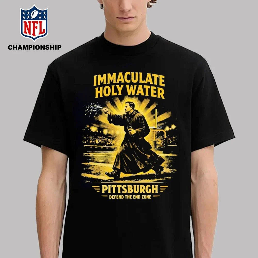 Immaculate Holy Water Pittsburgh Defend The End Zone Shirt