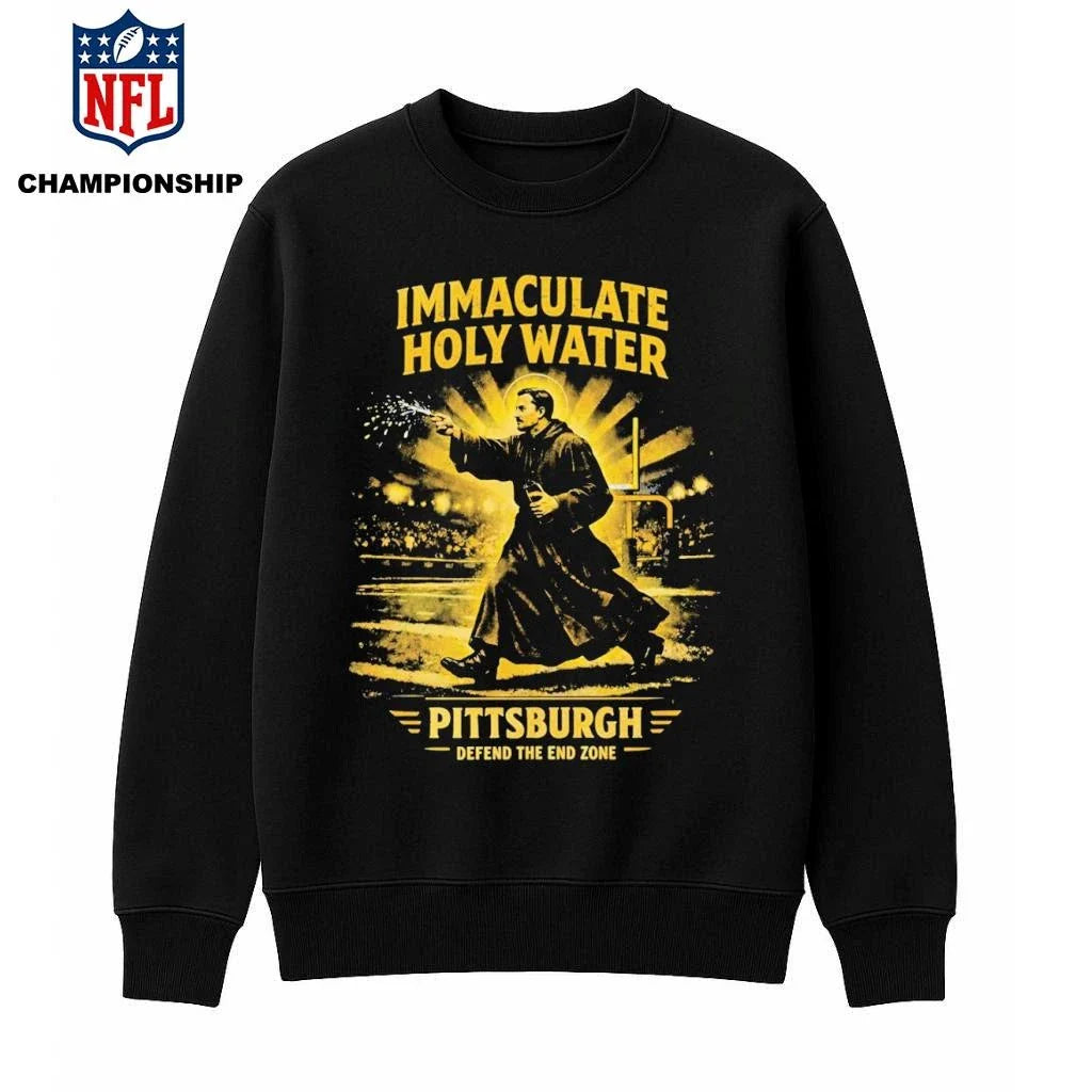 Immaculate Holy Water Pittsburgh Defend The End Zone Shirt